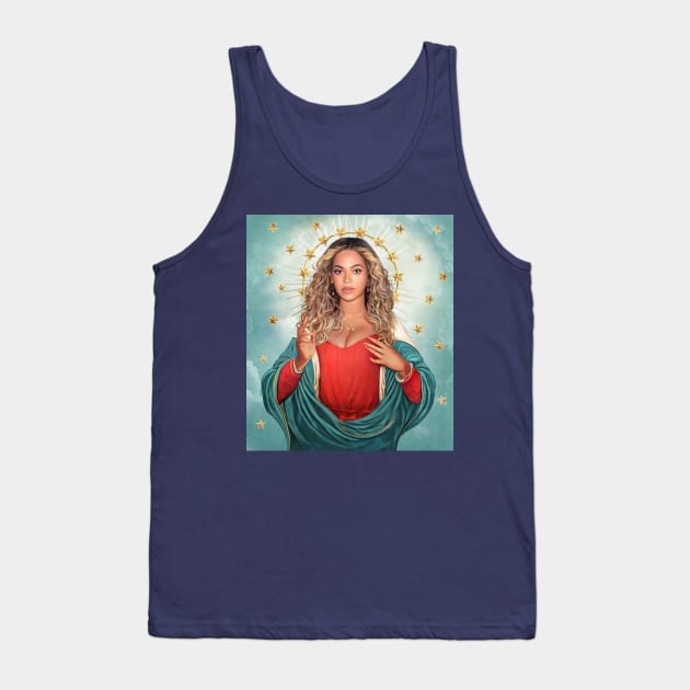 Saint Beyoncé Tank Top by Gedogfx